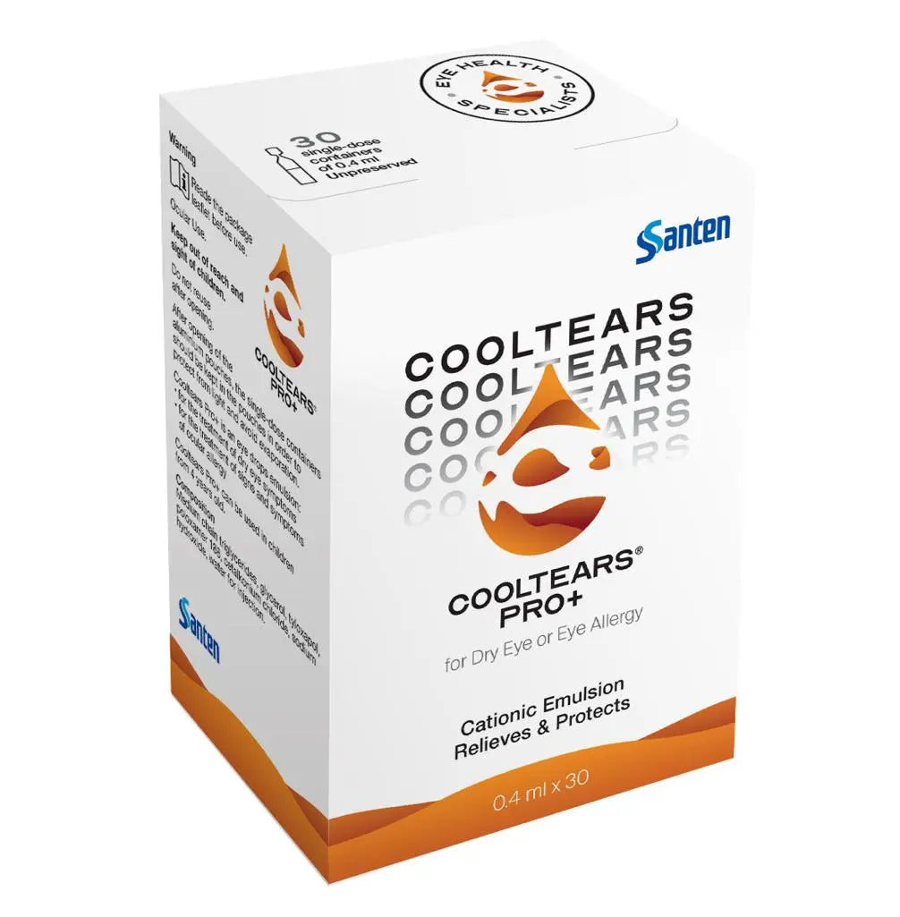 Cool Tears Pro+ Eye Drops Ud 0.4 Ml 30'S