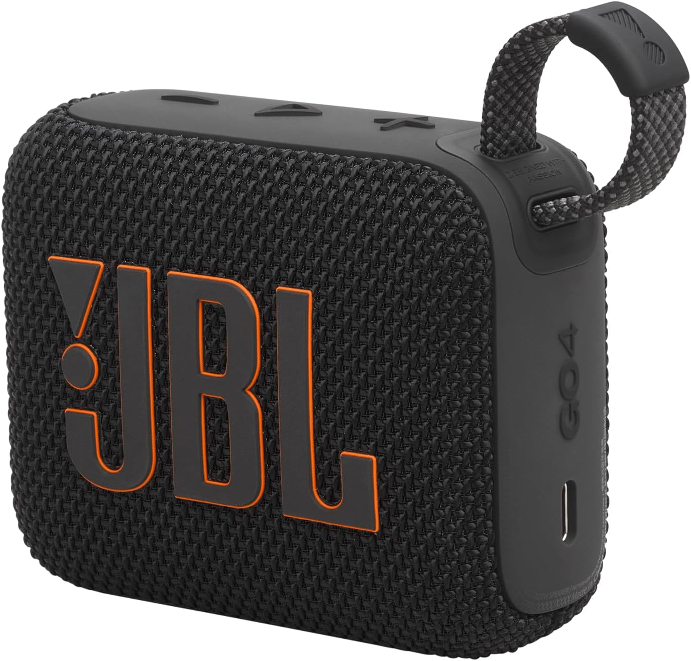 JBL GO 4 Ultra Portable Bluetooth Speaker Bundle with gSport Silicone Sleeve (Black)