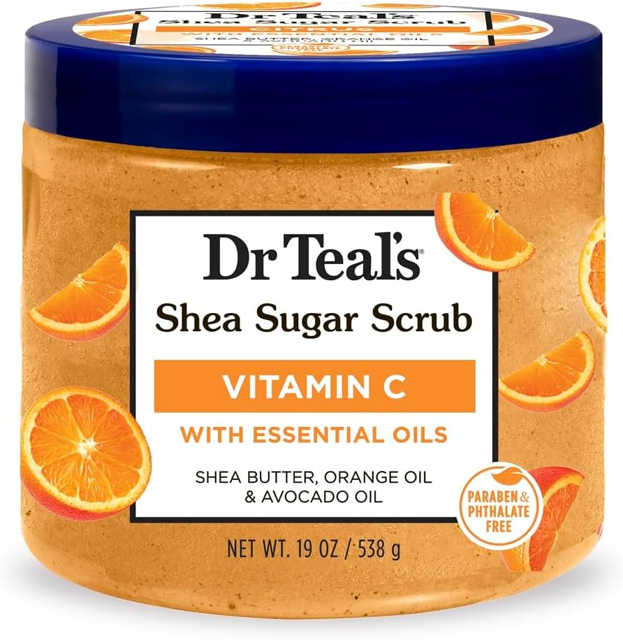 Dr Teals Shea Sugar Body Scrub Citrus 538G