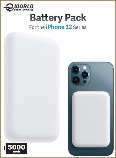 Magnetic Battery Pack Wireless Power Bank PD Fast Charging Attachable External Charger for iPhone 12 Pro Max and Mini
