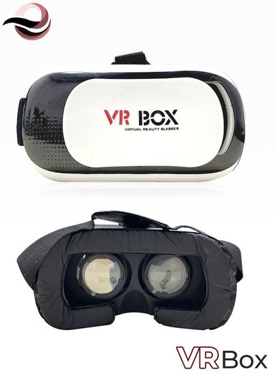 VR Box Virtual Reality 3D Glasses with Bluetooth Gamepad Remote Contro