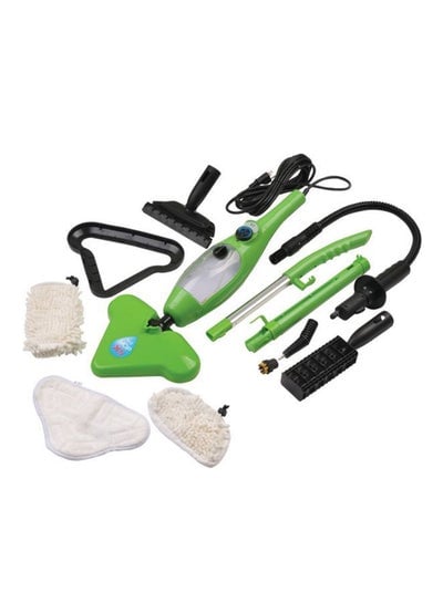 5-In-1 X5 Elite Steam Vapor Spray Mop 0.38 L DB134-12345-134 Green/White/Black