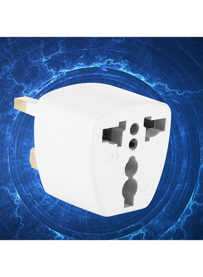 Ace Multi Plug Adapter Multi Purpose AC Power Plug Adapter White