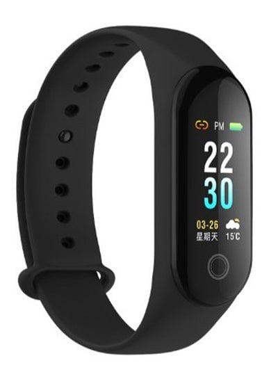 Smart Bracelet IP67 Wristband Heart Rate Monitor MI Band 3 Black