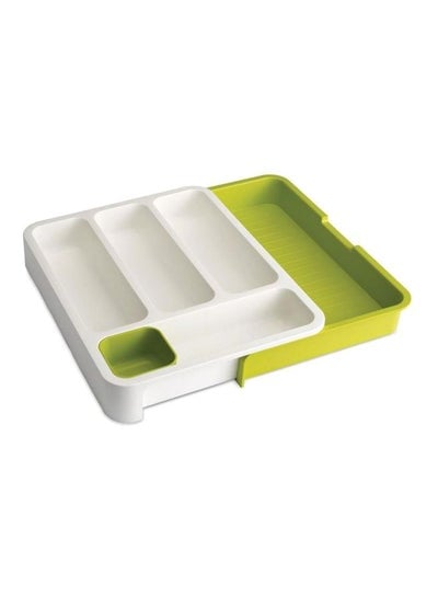 Kitchen Organizer Drawer White/Green