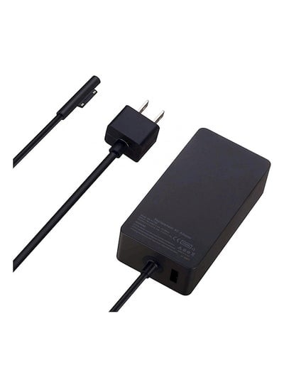 Power Adapter Charger For Microsoft Surface Pro 3/Pro 4/Pro 5 Black
