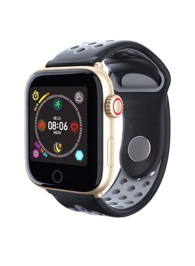 150 mAh Bluetooth Waterproof Smart Watch With Heart Rate Monitor For Samsung Galaxy J7 Duo Black/Grey