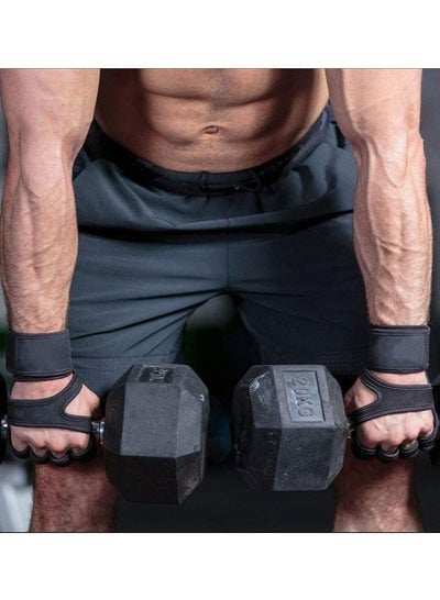 Sports Cross Training Gym Workout Leather Gloves with Wrist