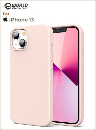 Liquid Silicone Case Protective Mobile Phone Cover with Shockproof Anti Slip Full Body Protection Coverage and Durability for iPhone 13