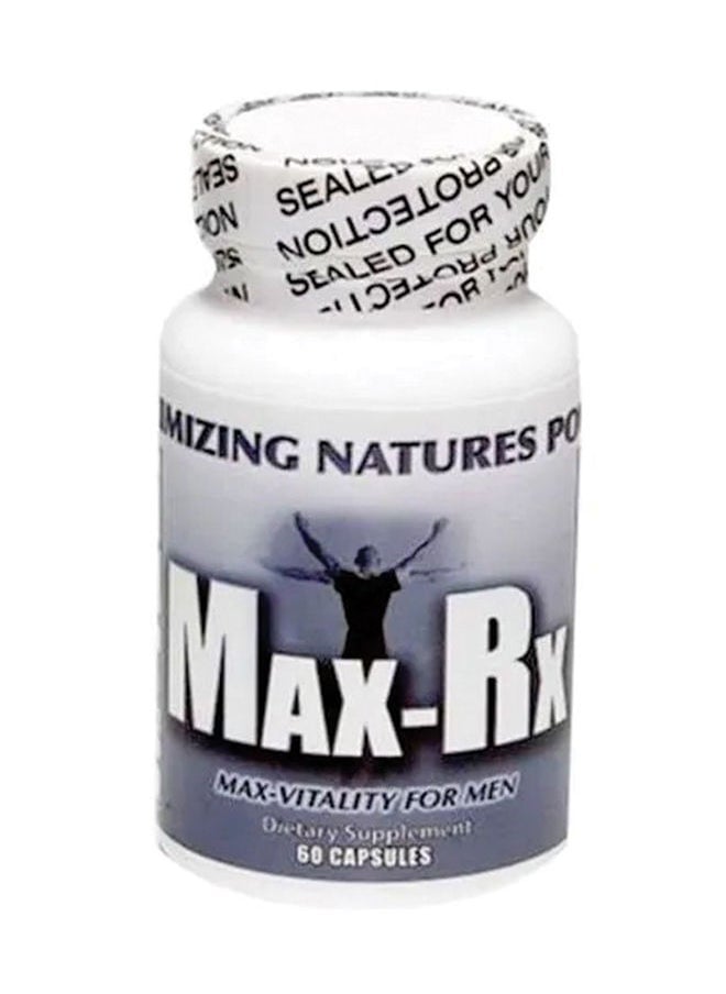 Maxor Rx Max-RX Max Vitality For Men Capsules 60s