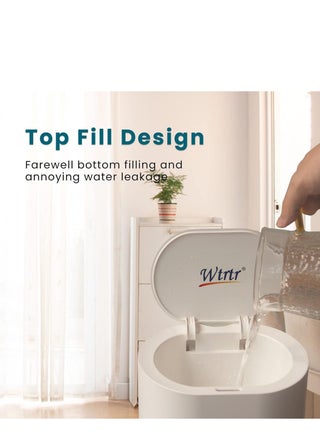 Humidifiers, Floor humidifier Bedroom Humidifiers for Large Room with Extended Tube, Room Cool Mist Humidifier (9L)