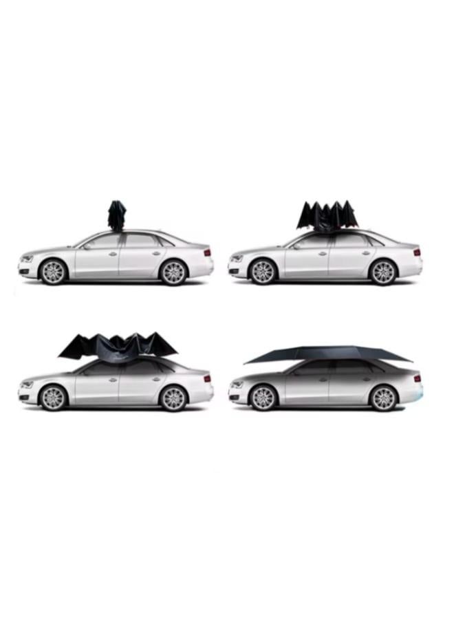 Portable Manual Car Tent Umbrella Sun Shade Roof Cover UV for Outdoor