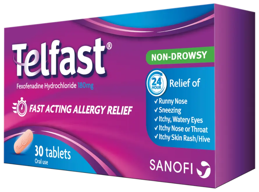 Telfast 180Mg 30Tabs