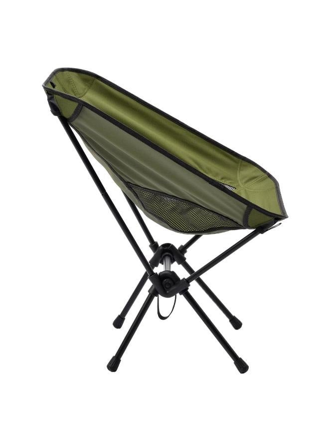 Portable Green Foldable Lawn Chair for Camping and Outdoor Activities