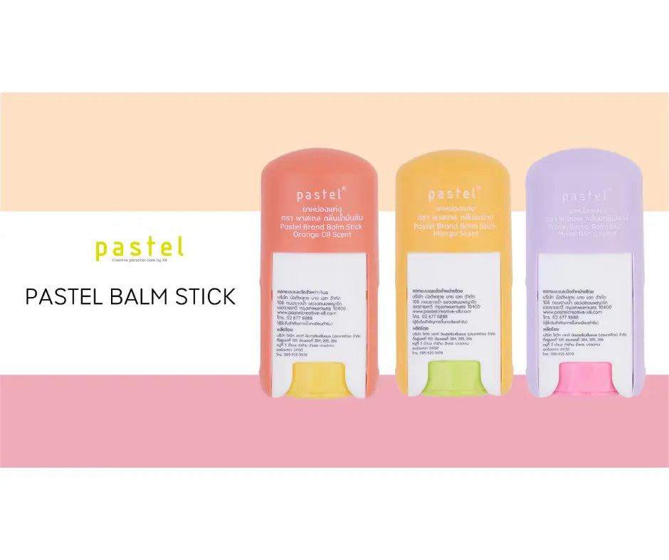 Pastel Balm Stick - Mango Scent