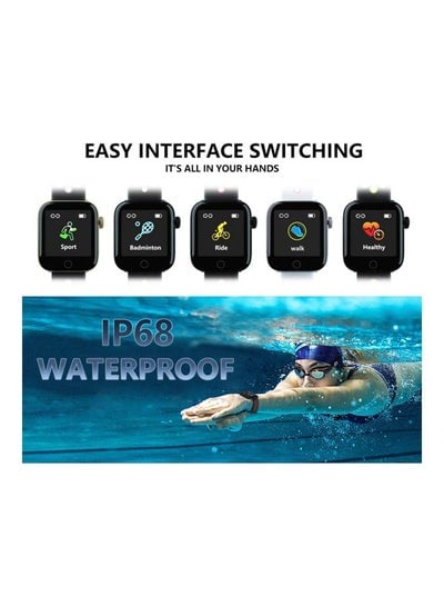 Smartwatch Black/Red - EMALL