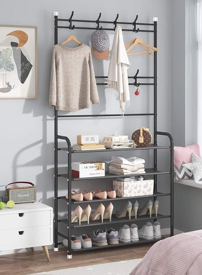 5 Tier Home Entryway Furniture Shelf Multipurpose Rack - EMALL