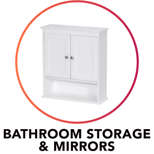 Bathroom Storage & Mirrors