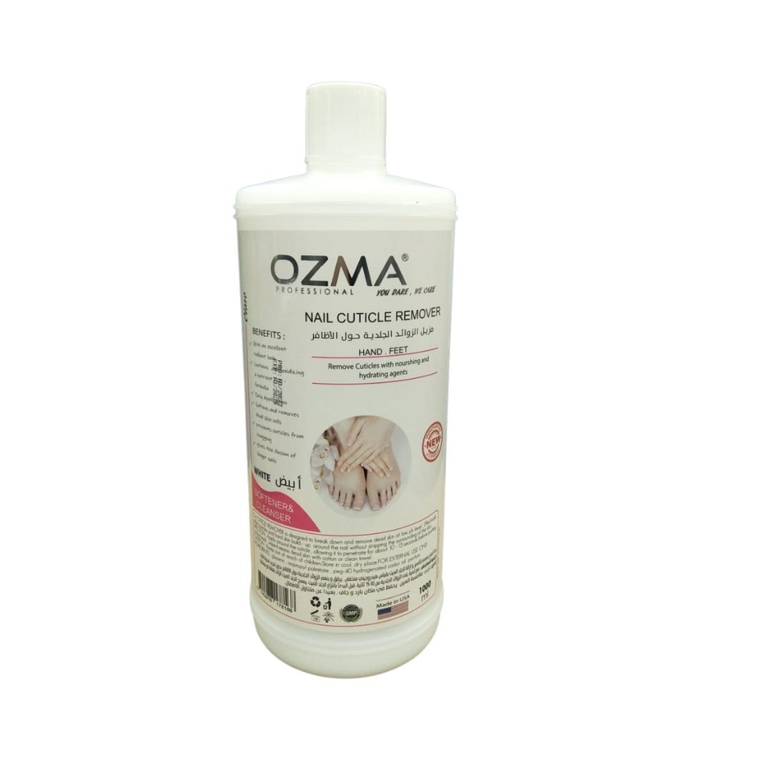New Ozma Clavo Cuticle Softener and Remover  1000ML. (white)