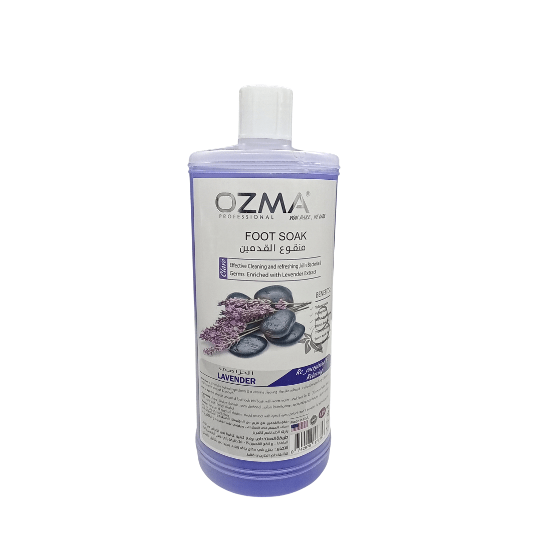 OZMA Clavo Lavender foot Soak Moisturiser Callus Remover Liquid Gel 1000 M