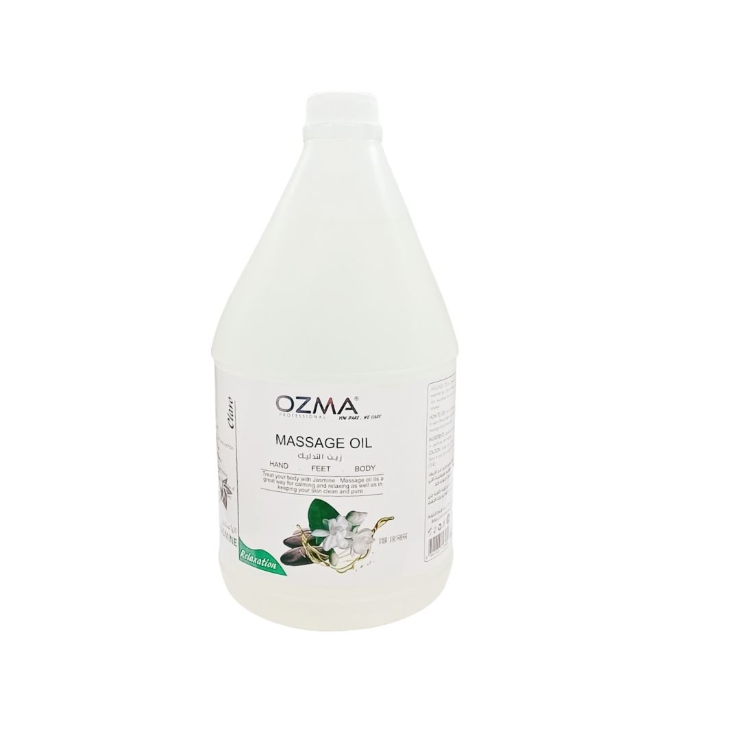 OZMA Clavo  Massage Oil  Jasmine  for Dry Skin  Pure | Repair Dry Skin | Unbeatable Consistency and Quality. 3.78 L