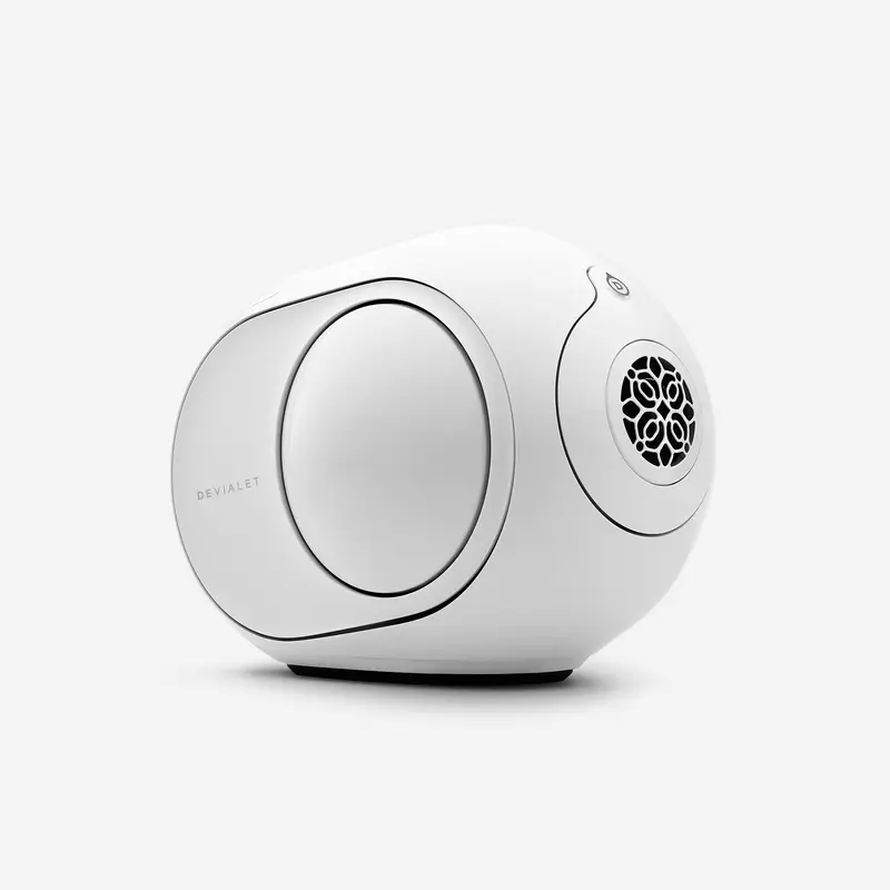 DEVIALET PHANTOM II 95 DB | Active Speakers | Bluetooth Speaker | Wireless Speaker | Wi-Fi and Multiroom Speakers | AirPlay 2 | Spotify Connect | UPnP | Roon Ready | Touch controls | Zero background noise | Iconic White