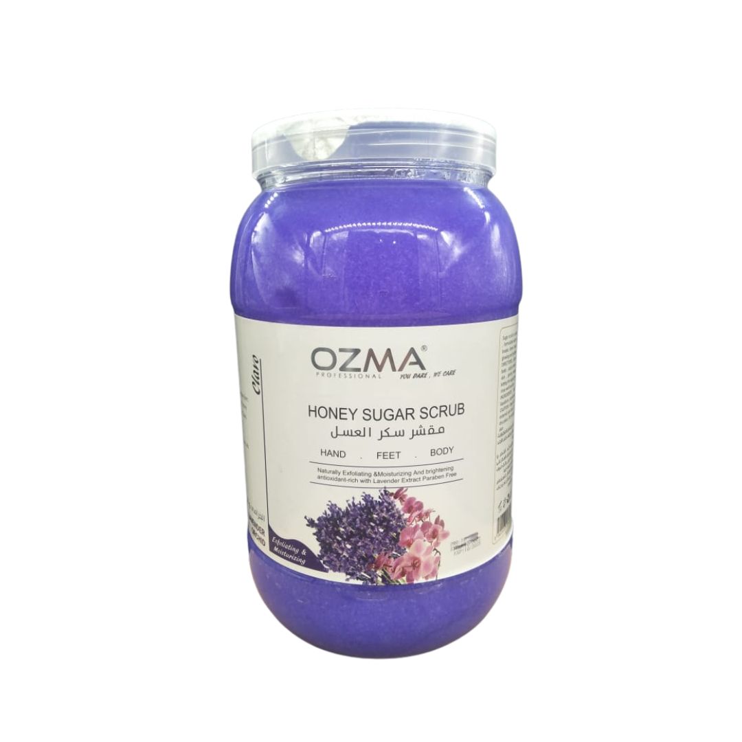 OZMA Clavo Smooth Honey Sugar Scrubs With Lavender  extract For Radiant Glowing Skin 5 KG