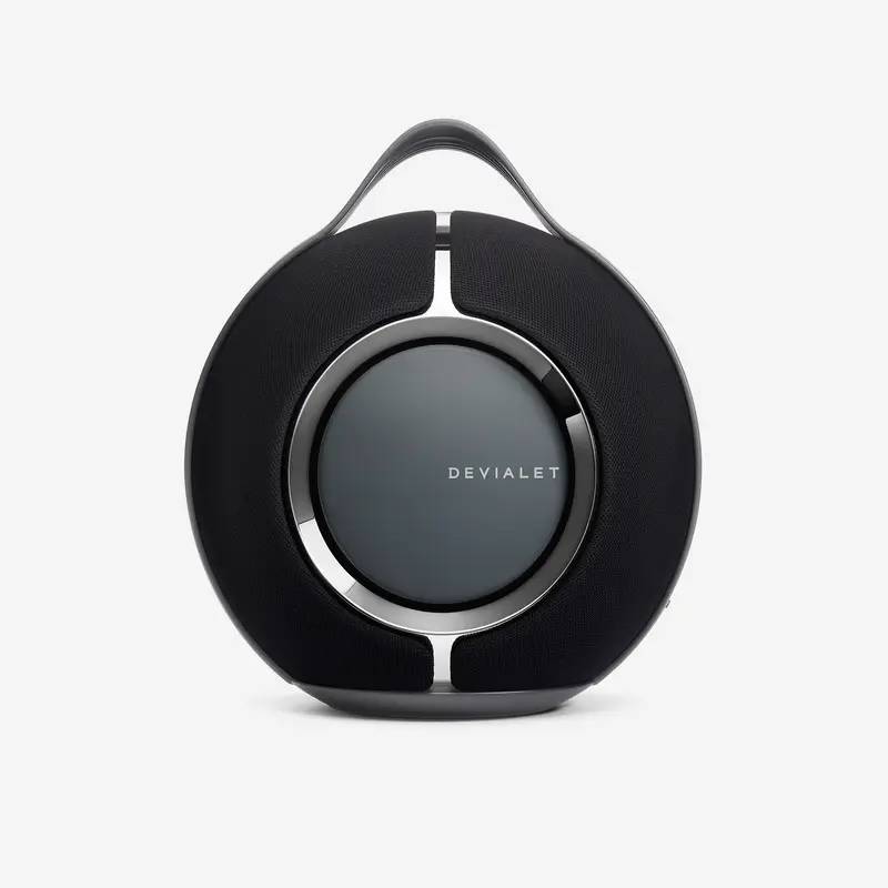 Devialet Mania Active speaker |high fidelity portable smart speaker with 360° stereo sound| Bluetooth speaker| AirPlay 2| Wi-Fi | Spotify Connect|IPX4 water resistance| Black