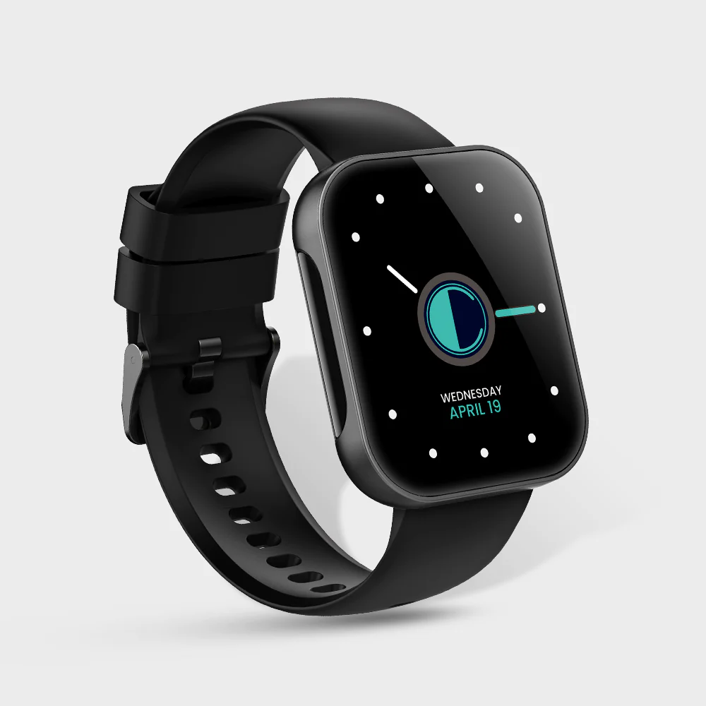Cellecor A6  Roar | IP68 Waterproof Smartwatch |  Heart Rate Monitoring | Multi Sports Mode with Bluetooth Support for Calling and Music Control | 360*360 Pixels Resolution | In Built Mic &Speaker| Voice Assistance Bluetooth Calling | 1.96" Display