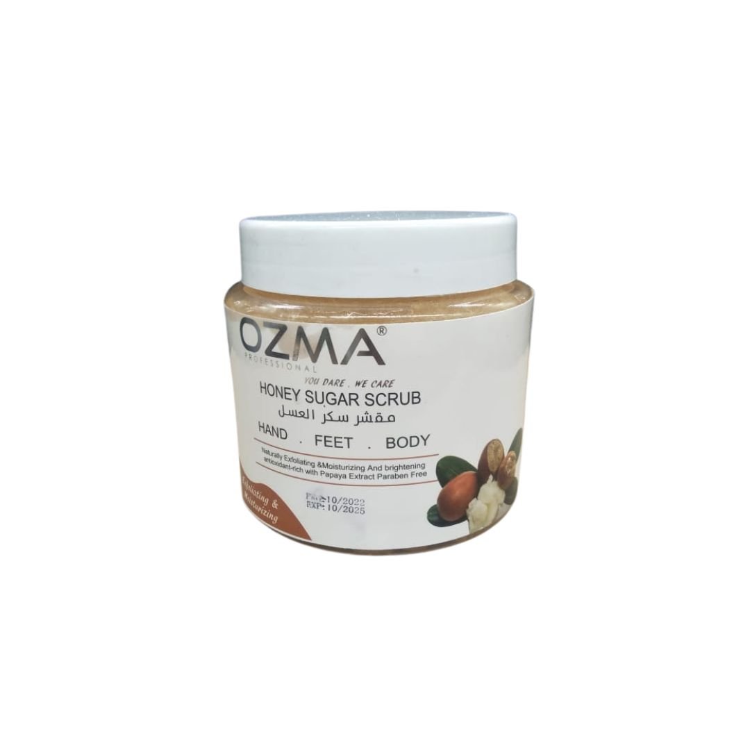 OZMA Clavo Smooth Honey Sugar Scrubs With SHEA extract For Radiant Glowing Skin 500 G