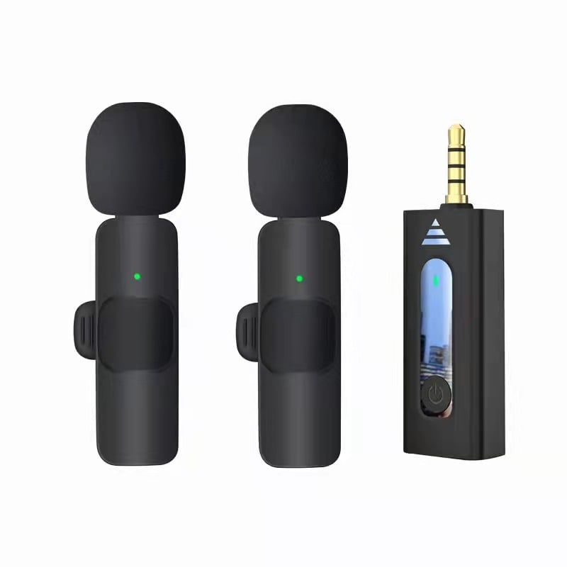 Wireless Microphone For 3.5mm Devices - Supported With Camera, Amplifier, Car, Mobile