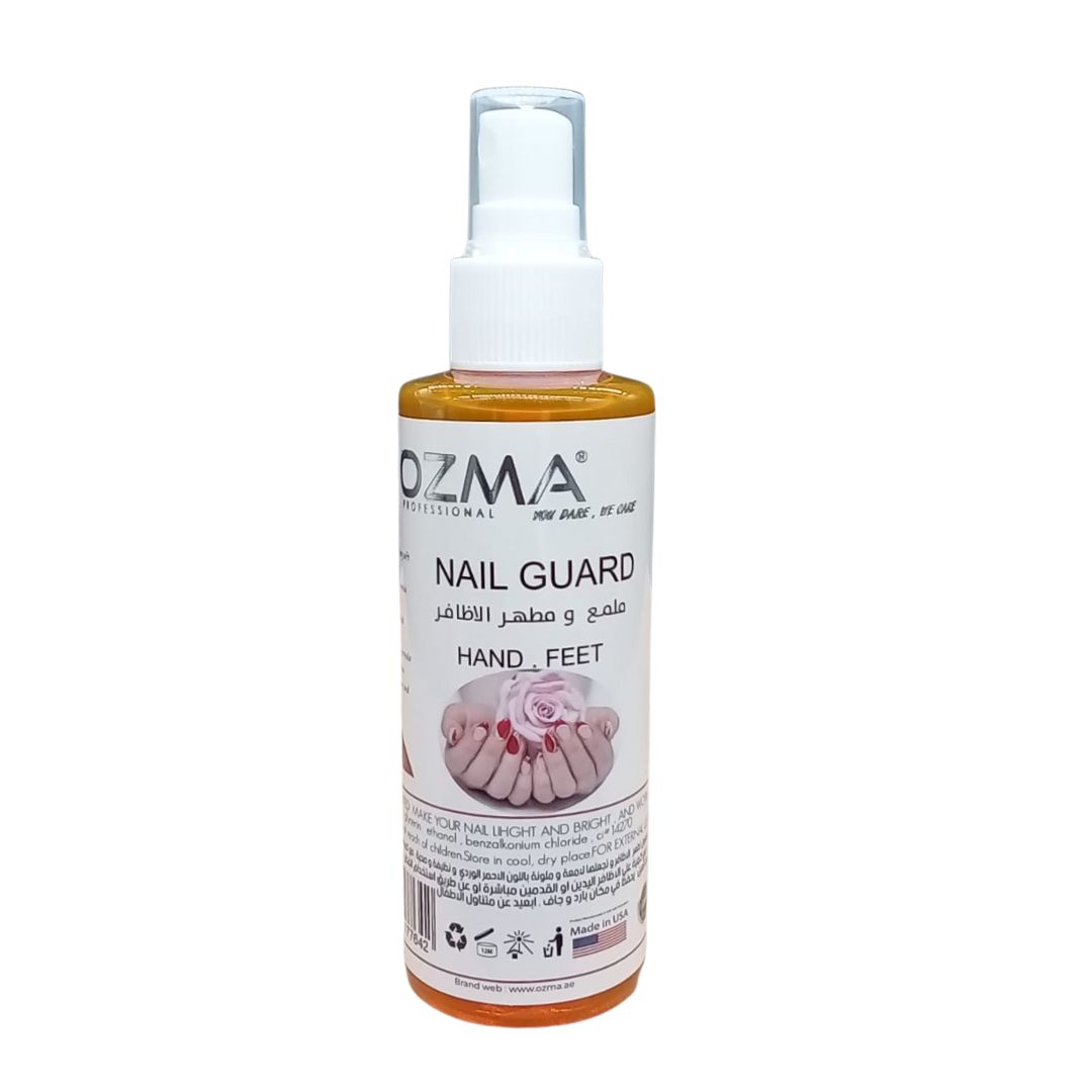OZMA Clavo Benzalkonium Chloride Cuticle Tint  - effective nail Cleansing (Nail Guard) 125 ML