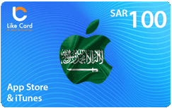 Apple & iTunes  100 SAR - KSA