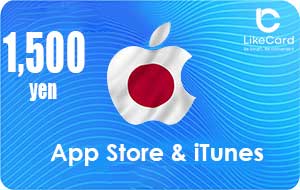 Apple & iTunes 1500 YEN - Japan