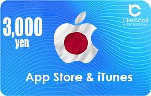 Apple & iTunes 3000 YEN - Japan