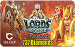 Lords mobile 737 diamonds