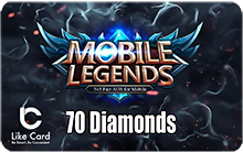 Mobile legends 70  Diamonds