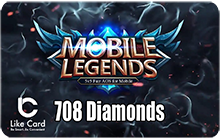 Mobile legends 708 Diamonds