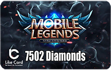 Mobile legends 7502 Diamonds