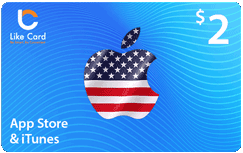 Apple & iTunes $2 - USA
