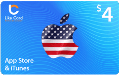 Apple & iTunes $4 - USA