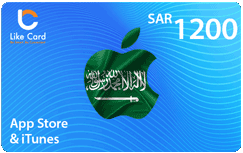 Apple & iTunes 1200 SAR - KSA