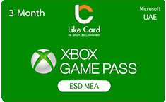Microsoft Xbox 3m Game Pass ESD MEA