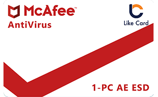 McAfee 2019 AntiVirus 1-PC - GCC