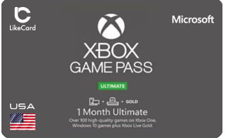 Xbox Game Pass Ult 1M USA