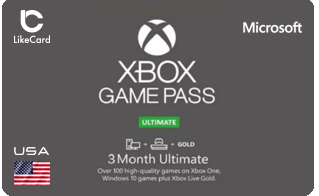 Xbox Game Pass Ult 3M USA