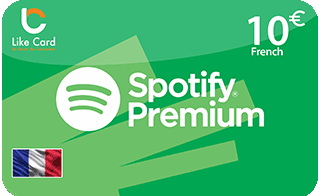 Spotify Card 10€ for France accounts