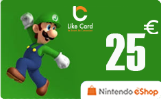 EUR Nintendo eShop 25€  (Euro)