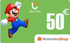 EUR Nintendo eShop 50€  (Euro)