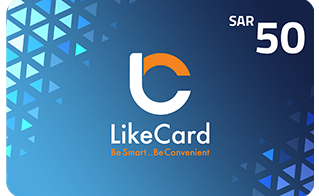 LikeCard Saudi store 50 SAR